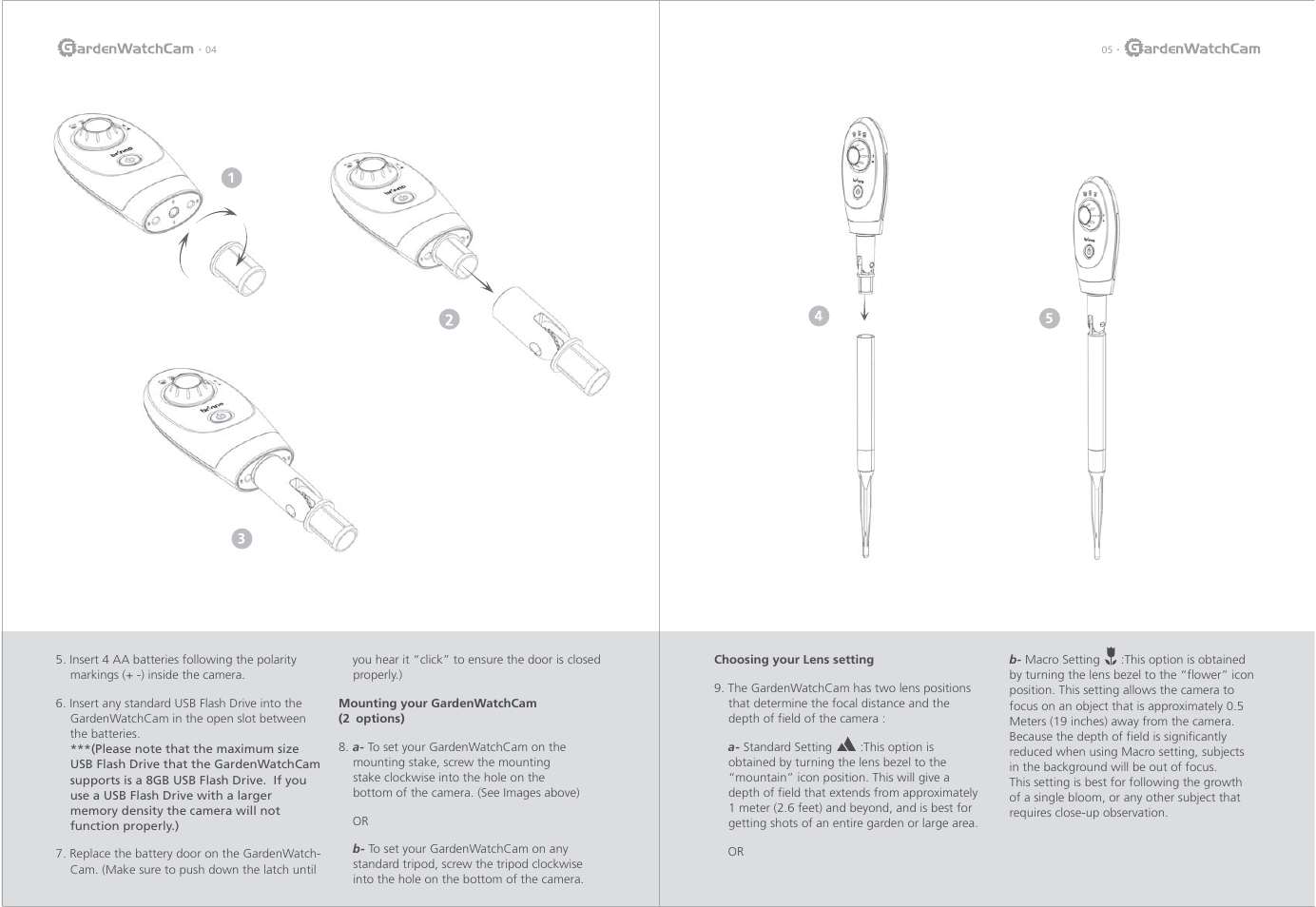 Brinno GWC User Manual | Page 4 / 9