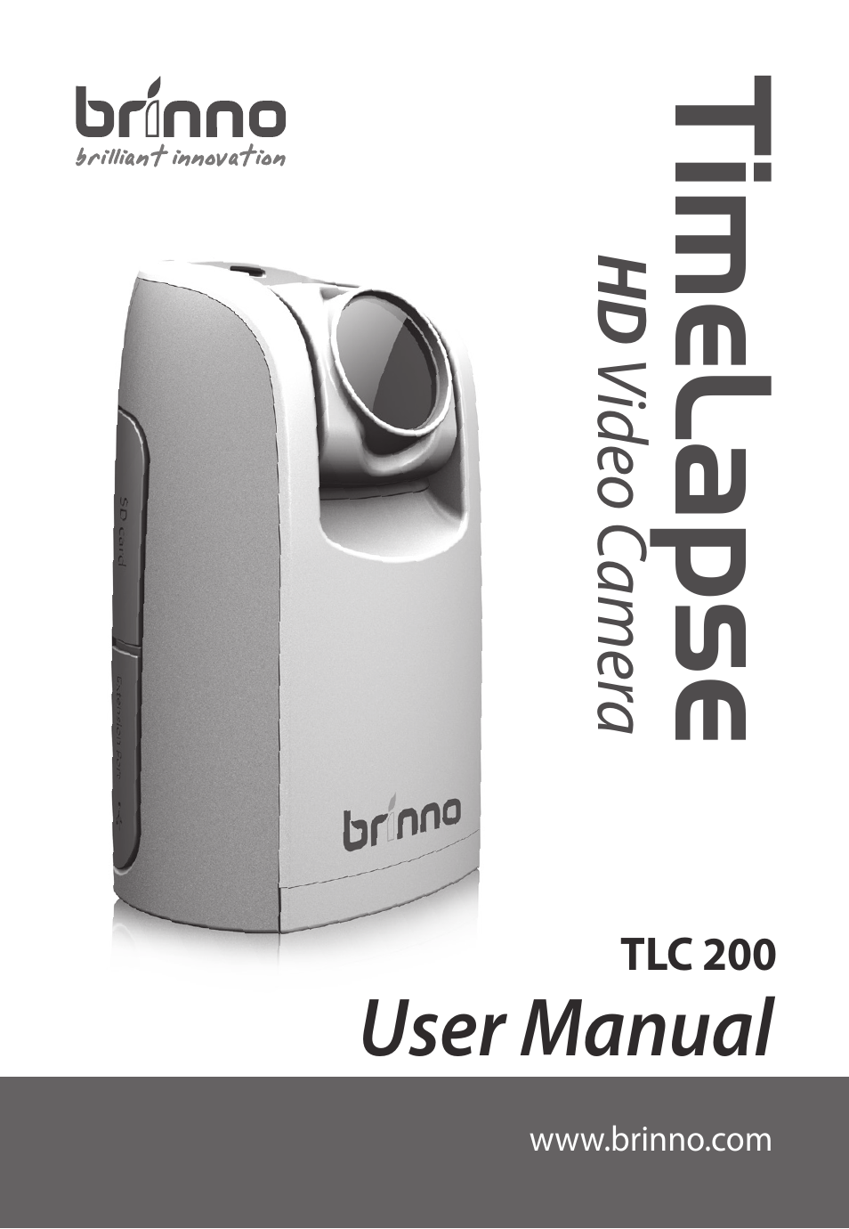 Brinno TLC200 User Manual | 24 pages