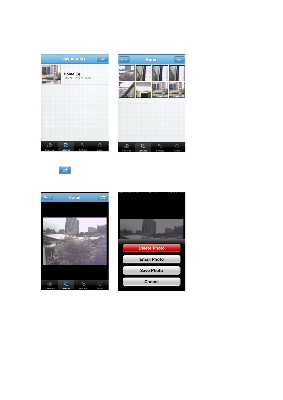 3 view & delete, email pictures | brite-View plugCAM BVC-500C User Manual User Manual | Page 19 / 36