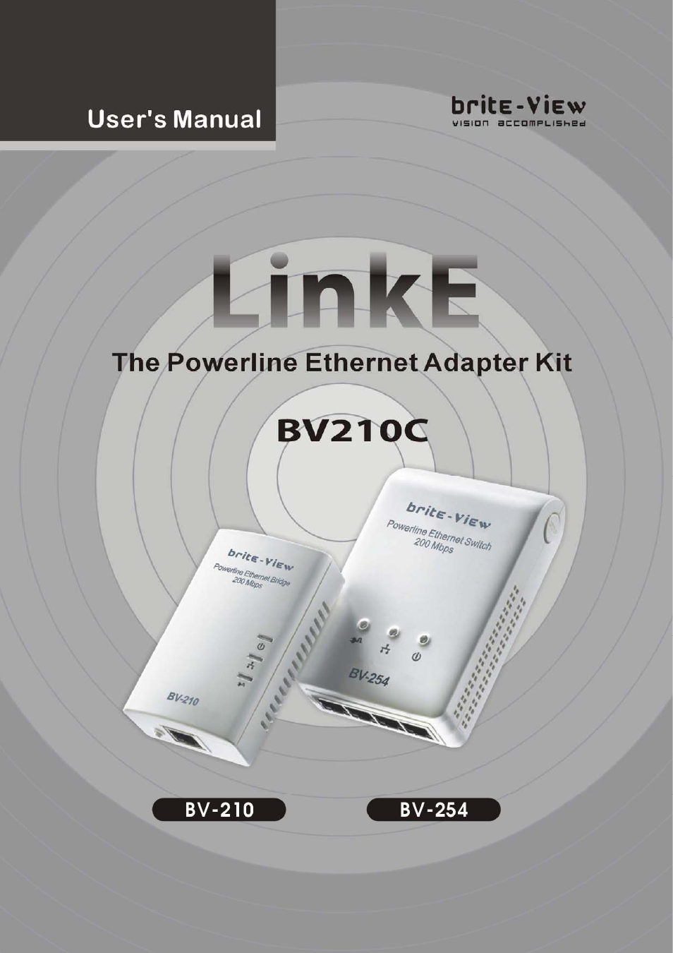 brite-View LinkE BV-210C User Manual User Manual | 13 pages