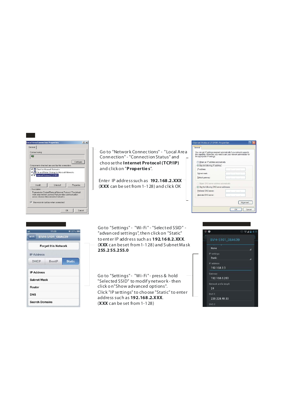 Dvanced, Ettings via, Rower | 1 getting started | brite-View LinkE Air BVH-5101C User Manual User Manual | Page 14 / 38
