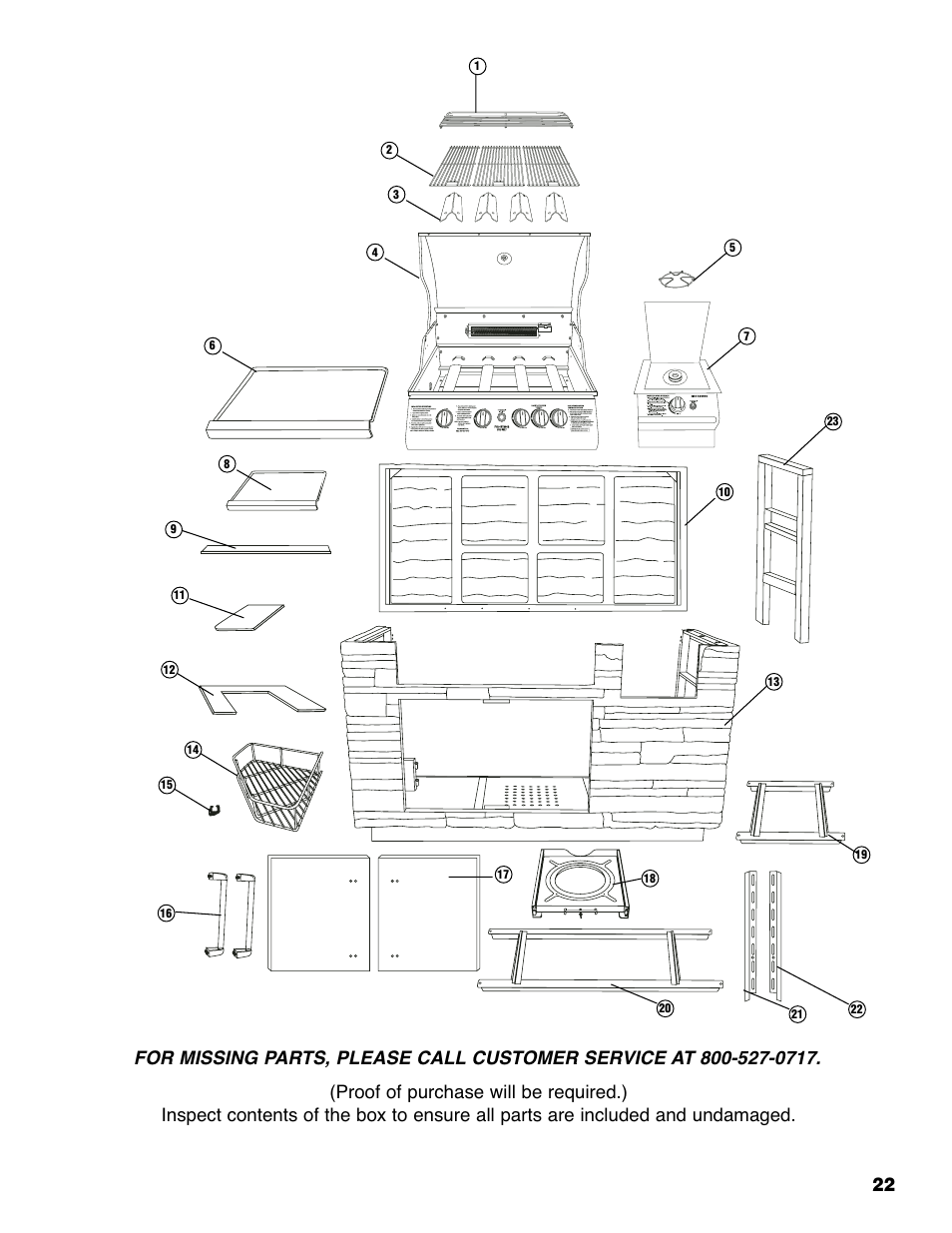 Brinkmann Grill Island 6800 User Manual | Page 23 / 72