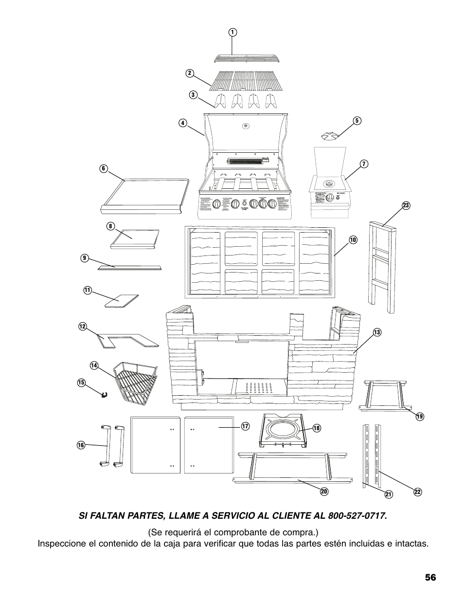 Brinkmann Grill Island 6800 User Manual | Page 57 / 72