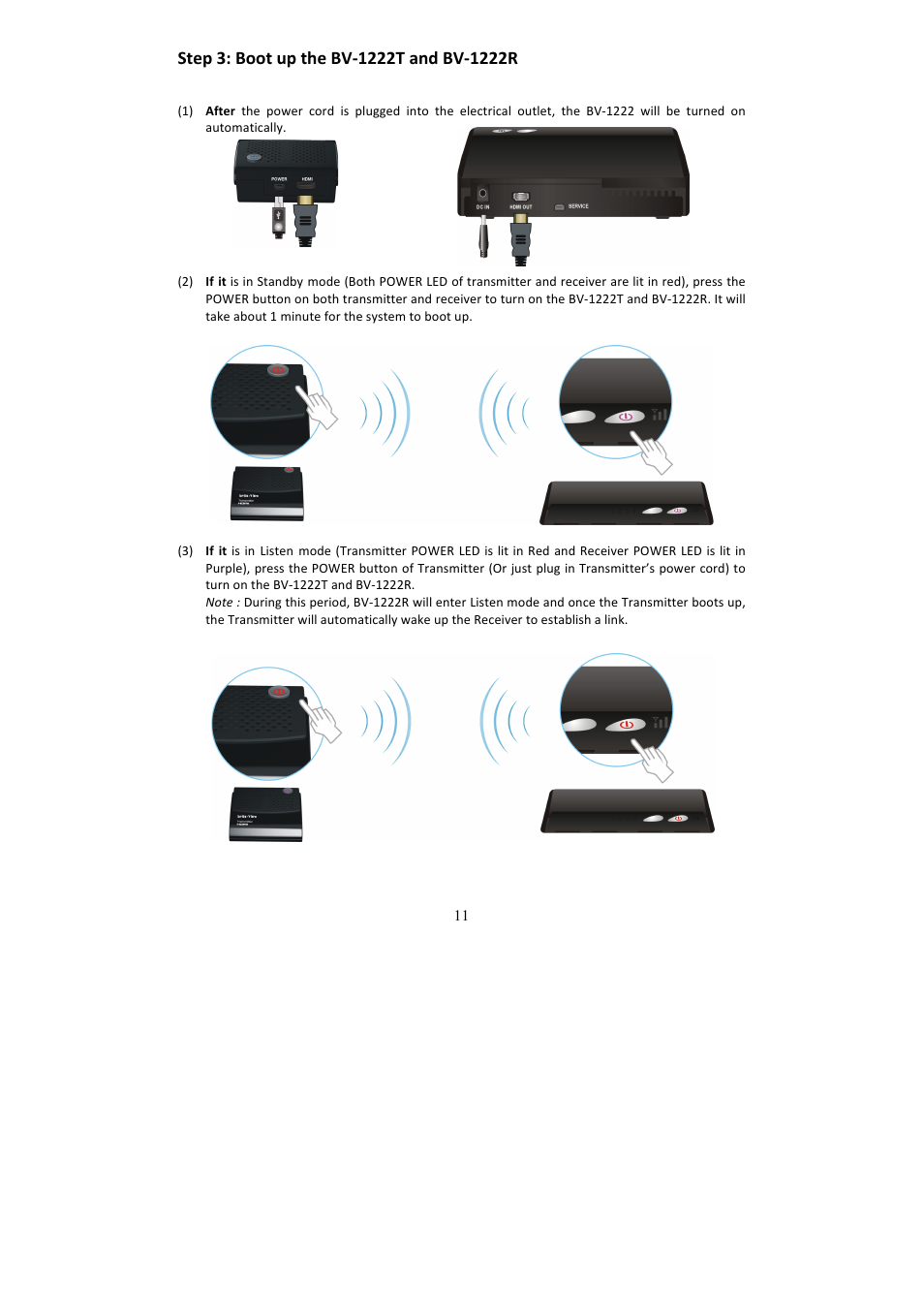 brite-View HDelight BV-1222 User Manual User Manual | Page 12 / 27
