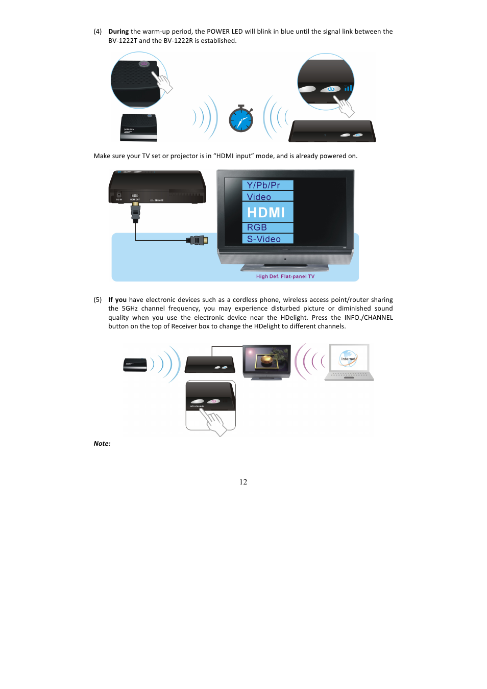 brite-View HDelight BV-1222 User Manual User Manual | Page 13 / 27