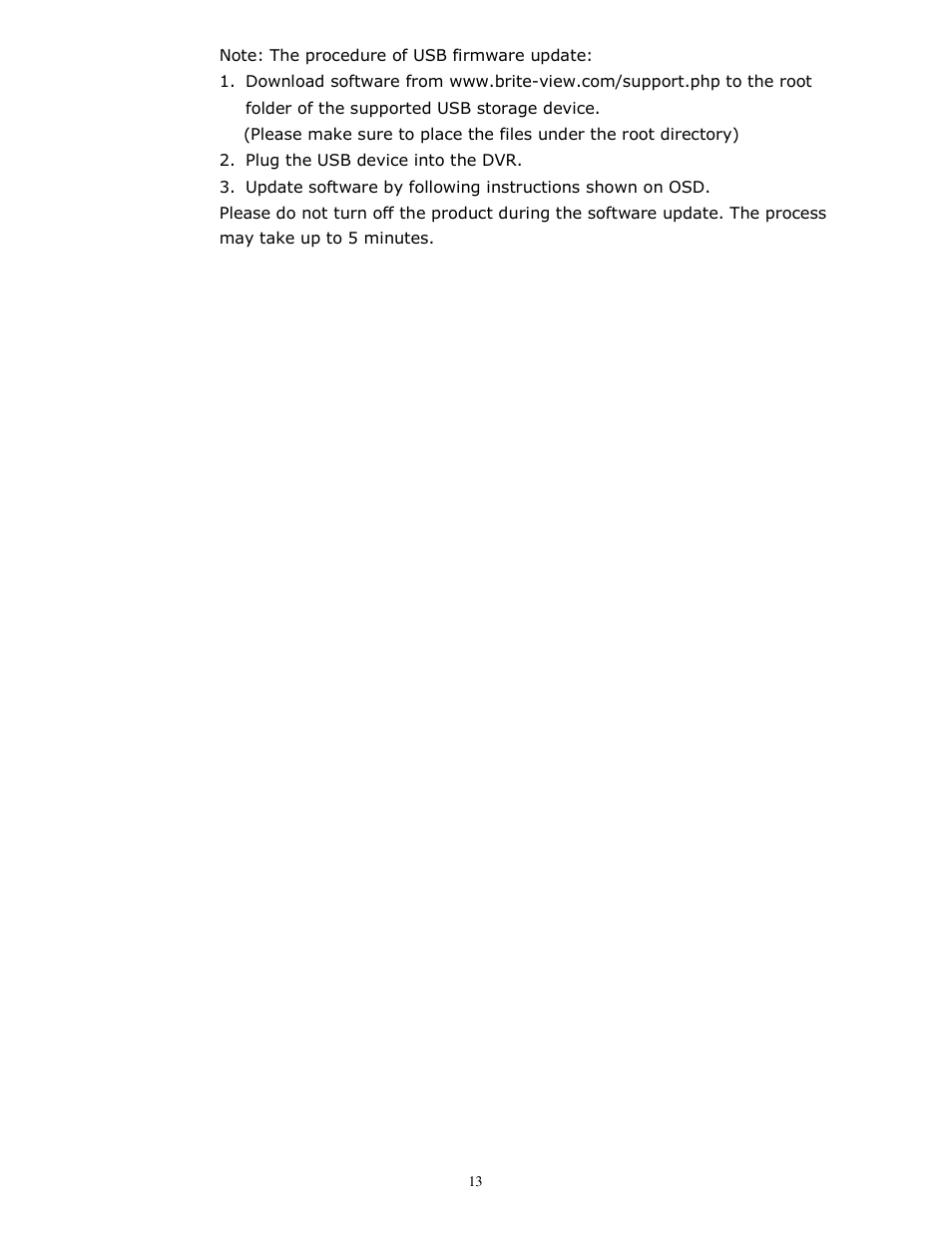 brite-View HD DVR BV-980H User Manual | Page 18 / 24