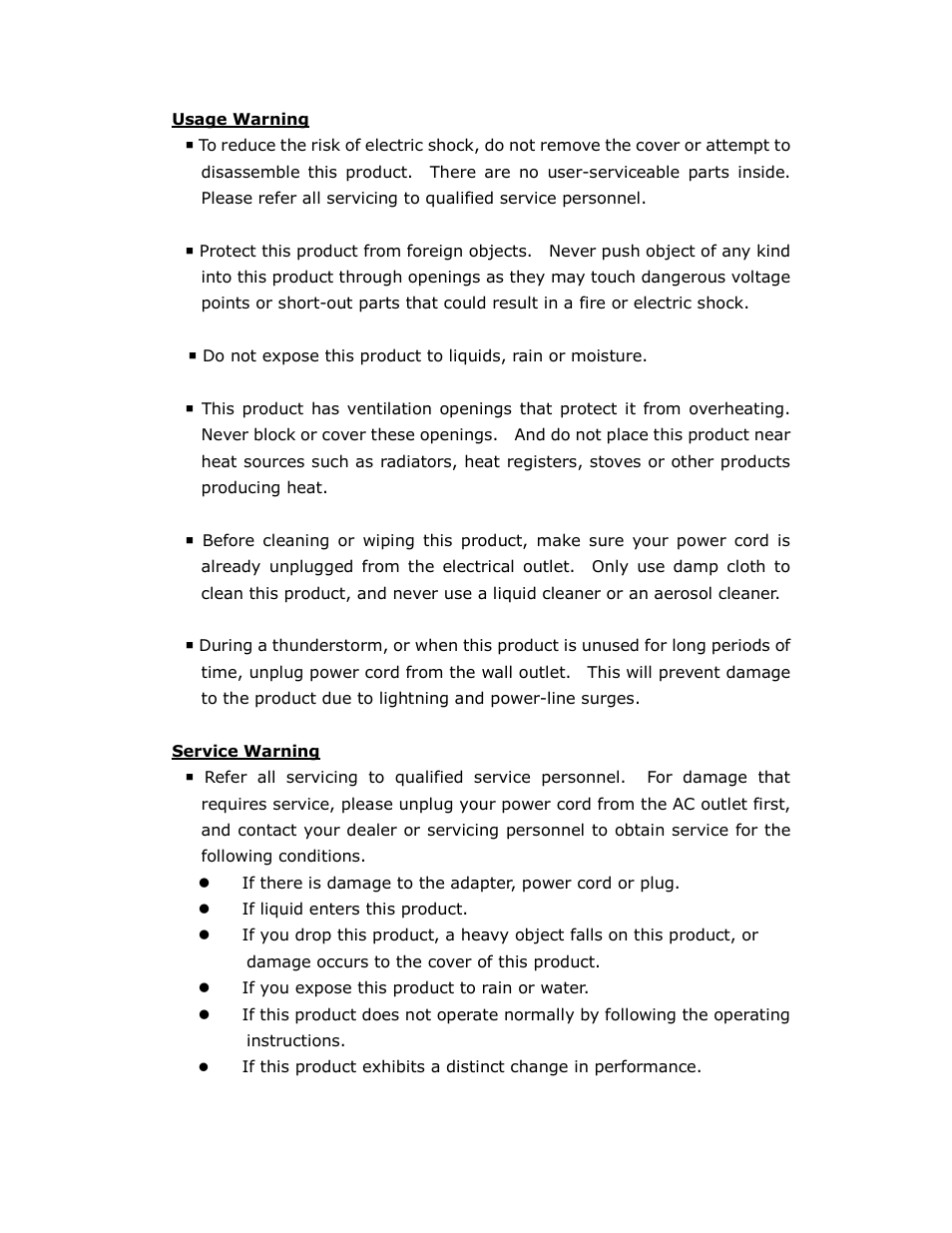 brite-View HD DVR BV-980H User Manual | Page 3 / 24