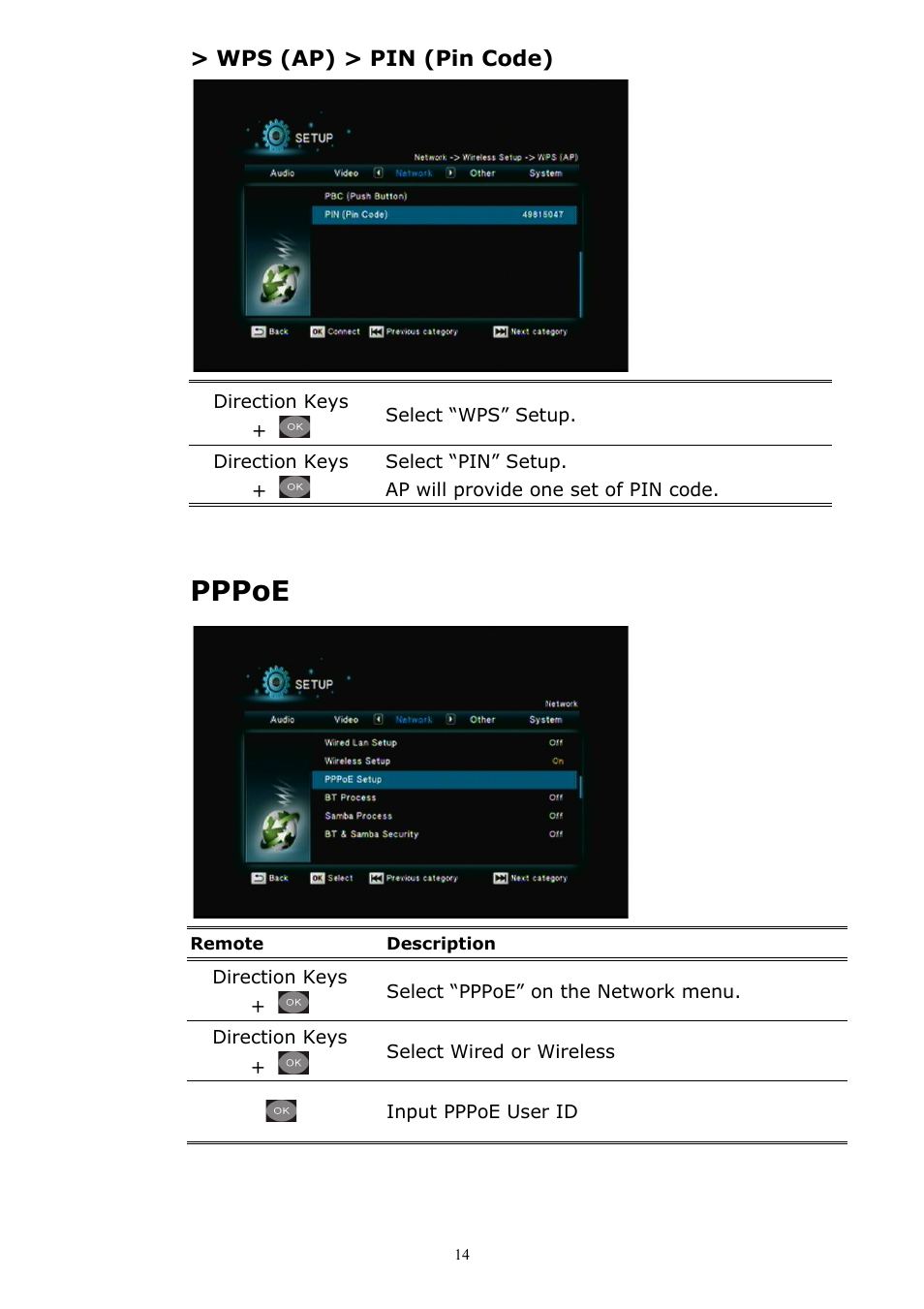 Pppoe | brite-View CinemaGo BV-5005HD Mini User Manual User Manual | Page 18 / 45