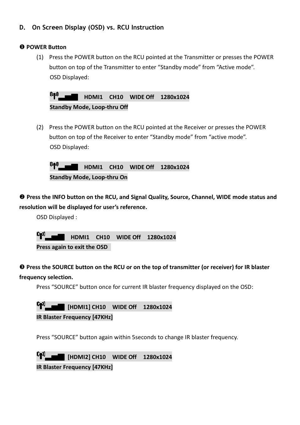 brite-View Air SyncHD BV-2322 User Manual User Manual | Page 11 / 30