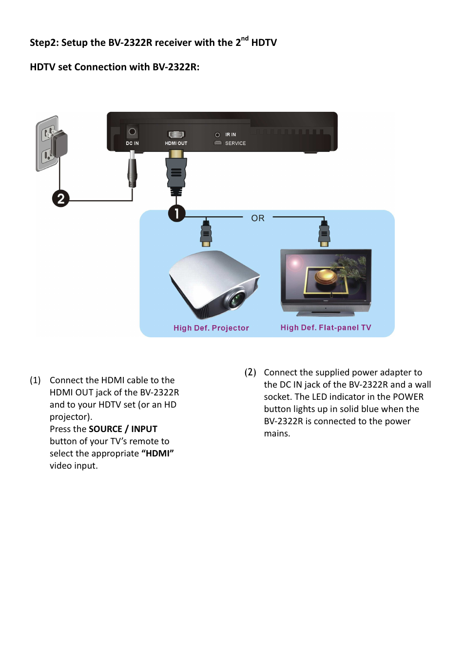 brite-View Air SyncHD BV-2322 User Manual User Manual | Page 14 / 30