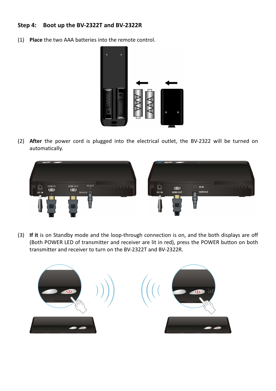 brite-View Air SyncHD BV-2322 User Manual User Manual | Page 16 / 30