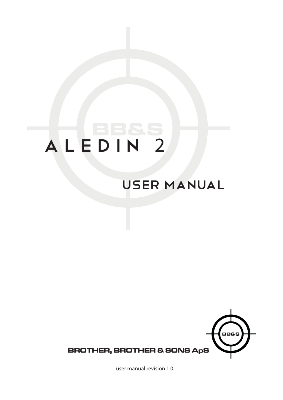 Brother, Brother & Sons Aledin2 rev. 2.0 User Manual | 14 pages