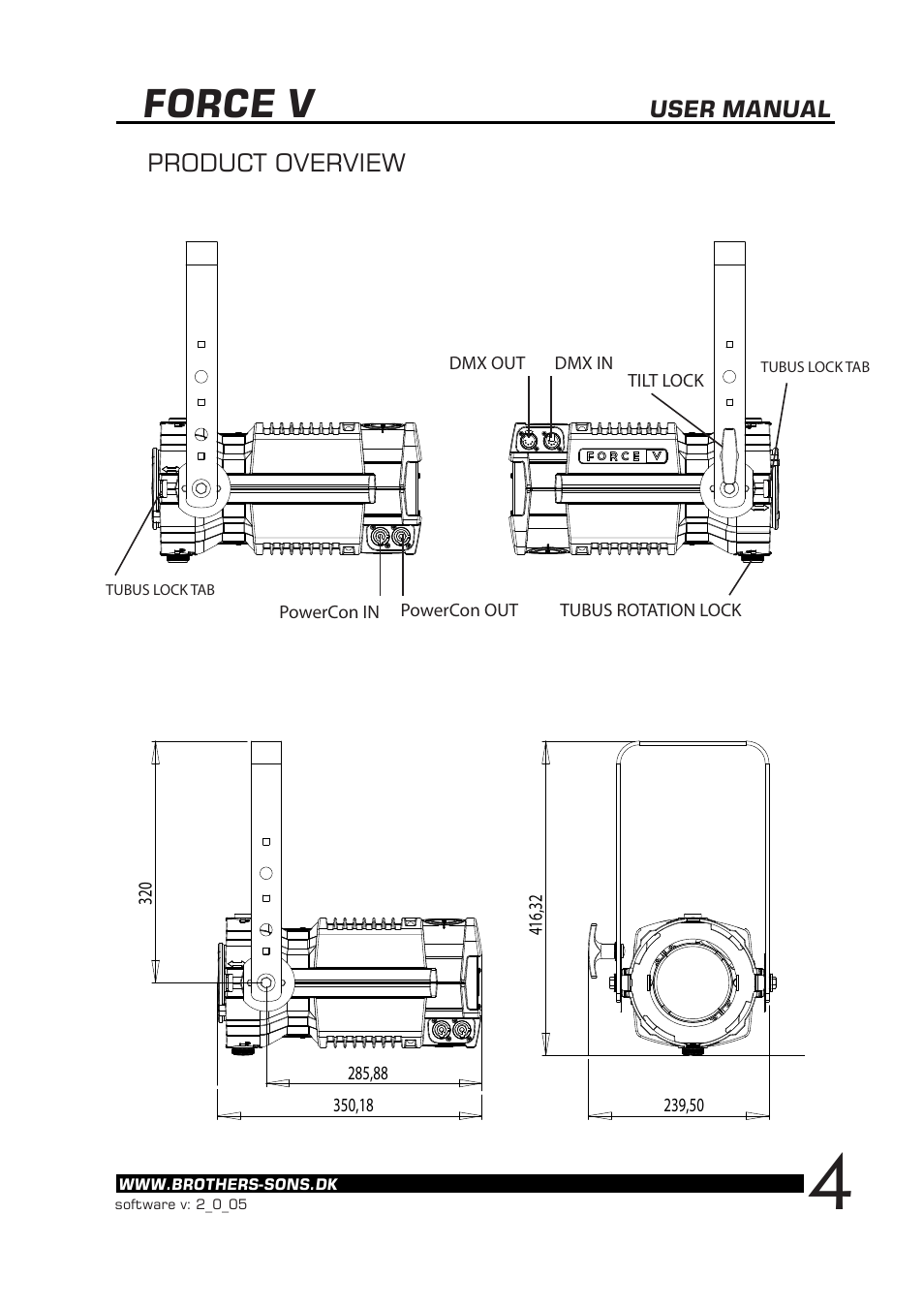 Force v | Brother, Brother & Sons Force V Ver. 2.0.05 User Manual | Page 5 / 15