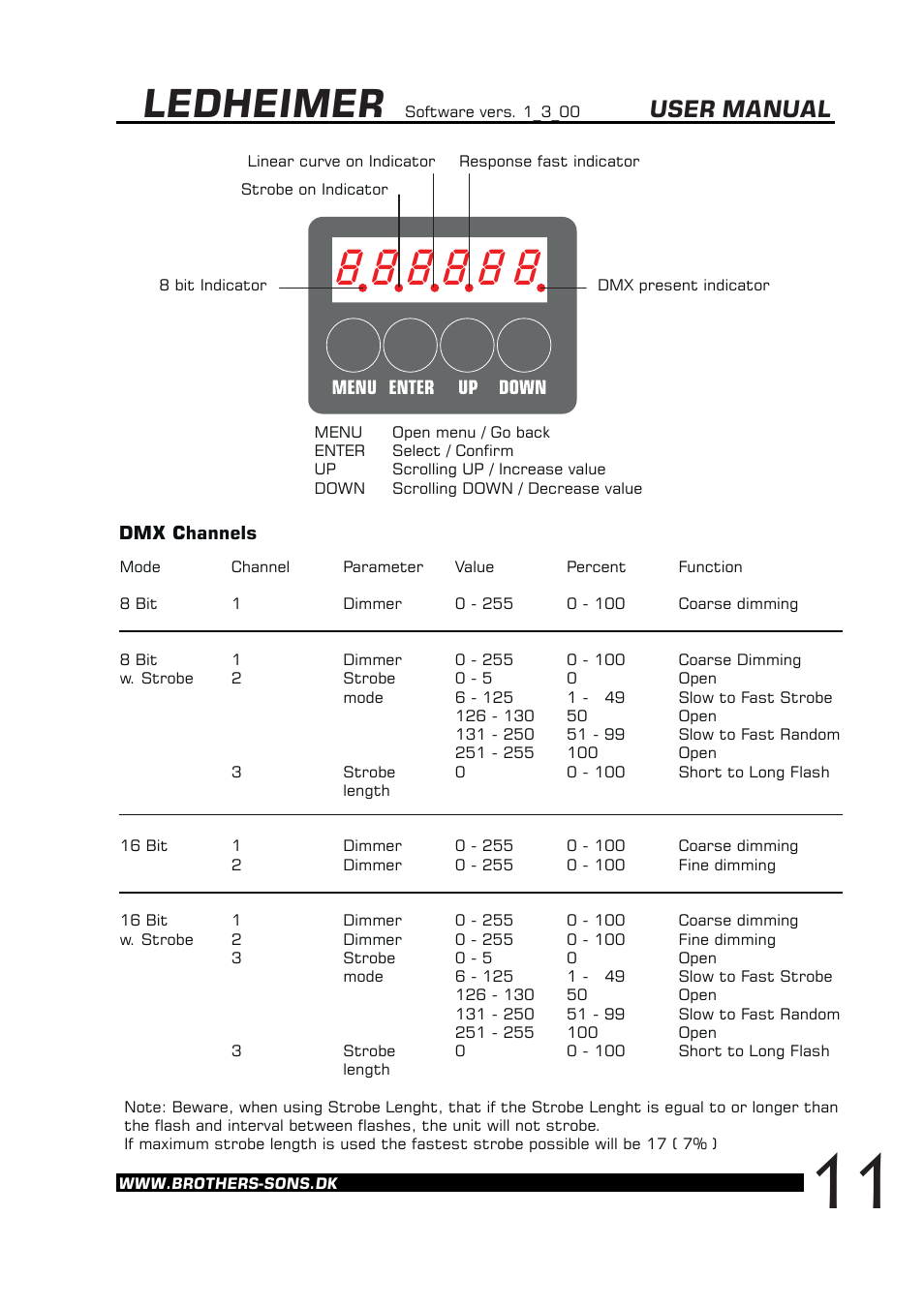 Ledheimer, User manual | Brother, Brother & Sons Ledheimer Ver. 1.3.00 User Manual | Page 12 / 16