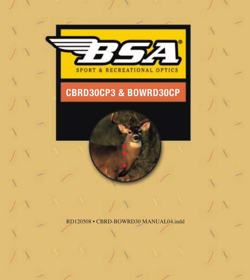 BSA Optics BOW30 Dot User Manual | Page 16 / 16