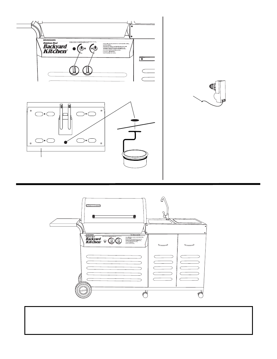 Step 35, Step 36, Step 37 | Brinkmann Backyard Kitchen Outdoor Gas Grill User Manual | Page 29 / 32