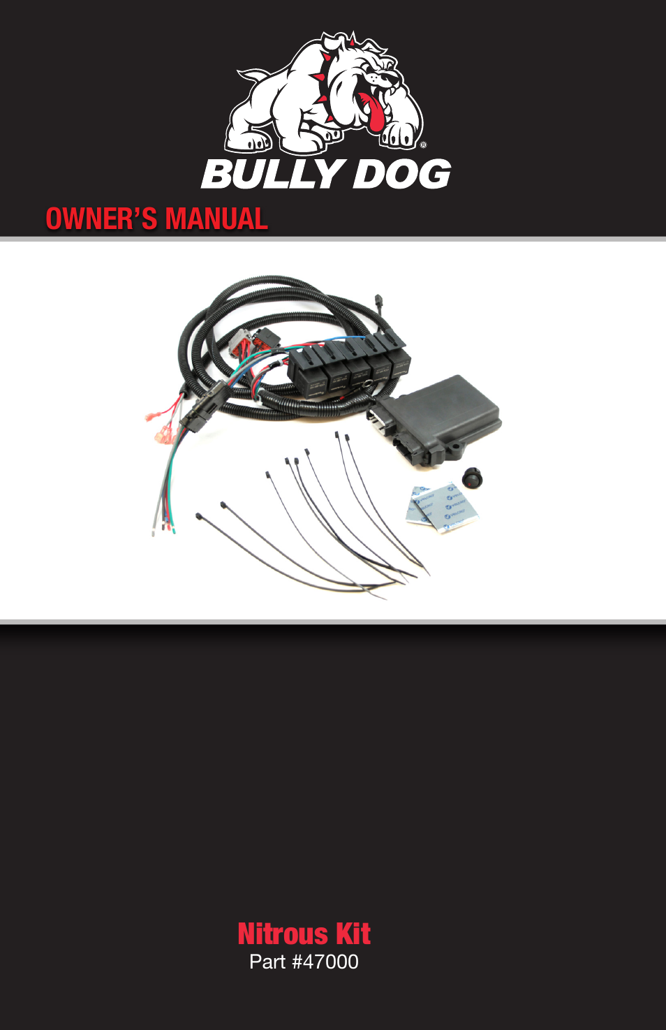 Bully Dog 47000 Nitrous Kit User Manual | 12 pages