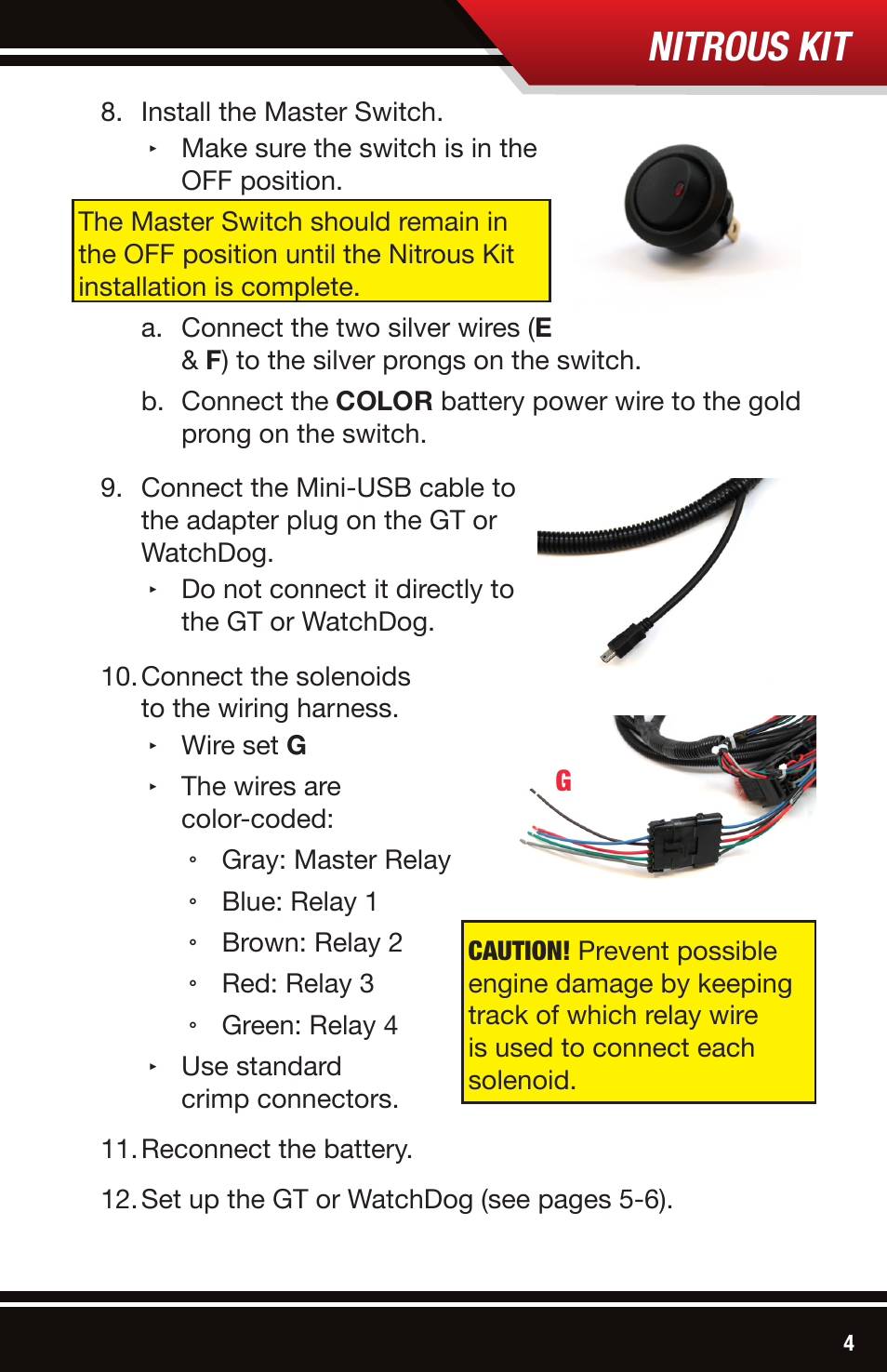 Nitrous kit | Bully Dog 47000 Nitrous Kit User Manual | Page 5 / 12