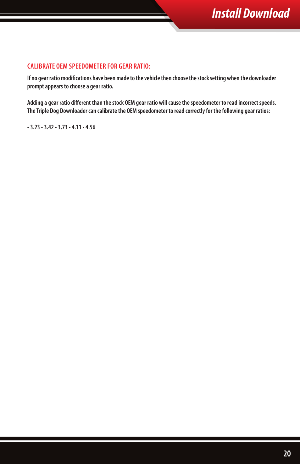 Install download | Bully Dog 40510 Triple Dog Gas Downloader User Manual | Page 21 / 32