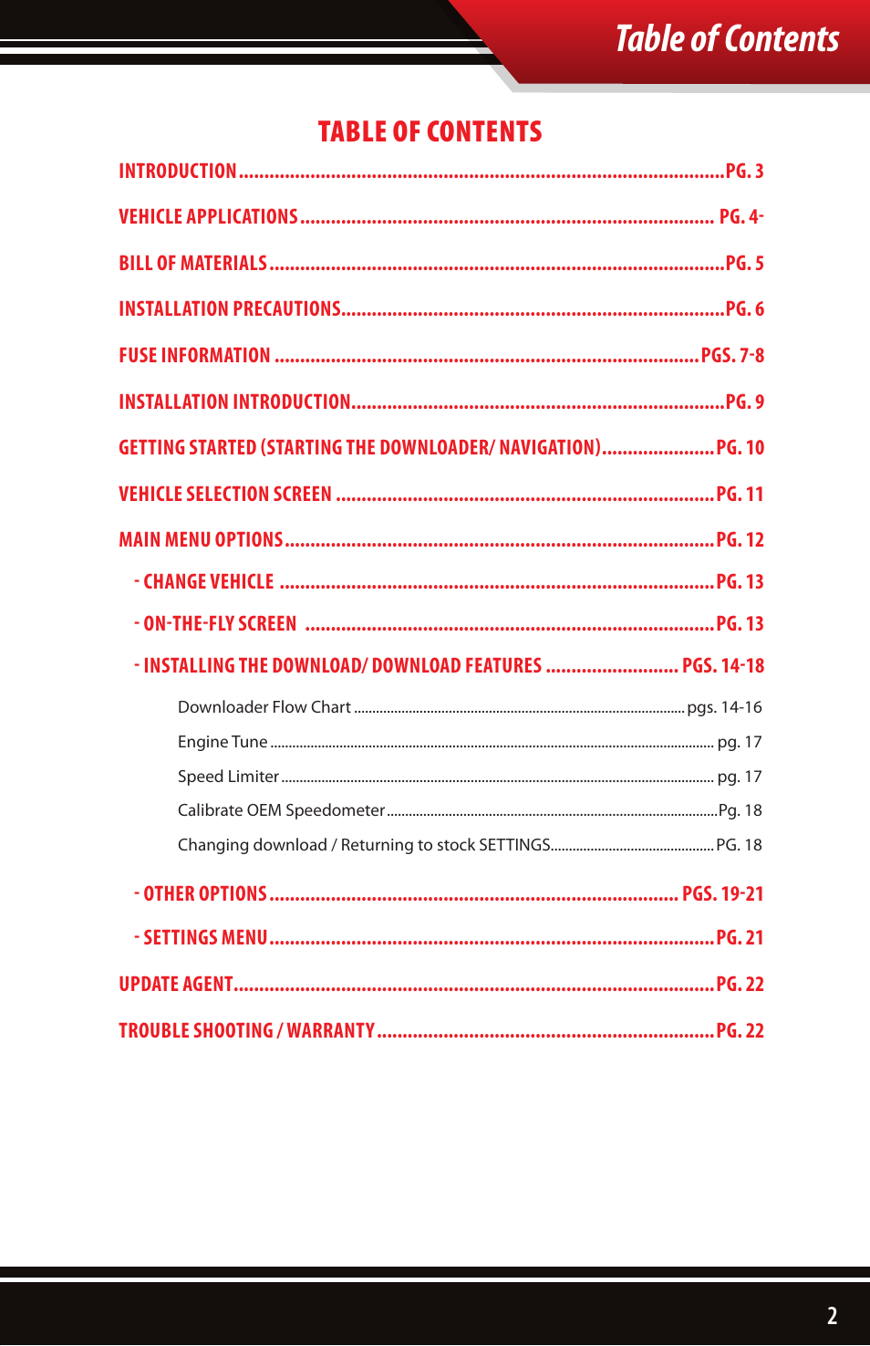 Bully Dog 40502 TRIPLE DOG DOWNLOADER User Manual | Page 3 / 24