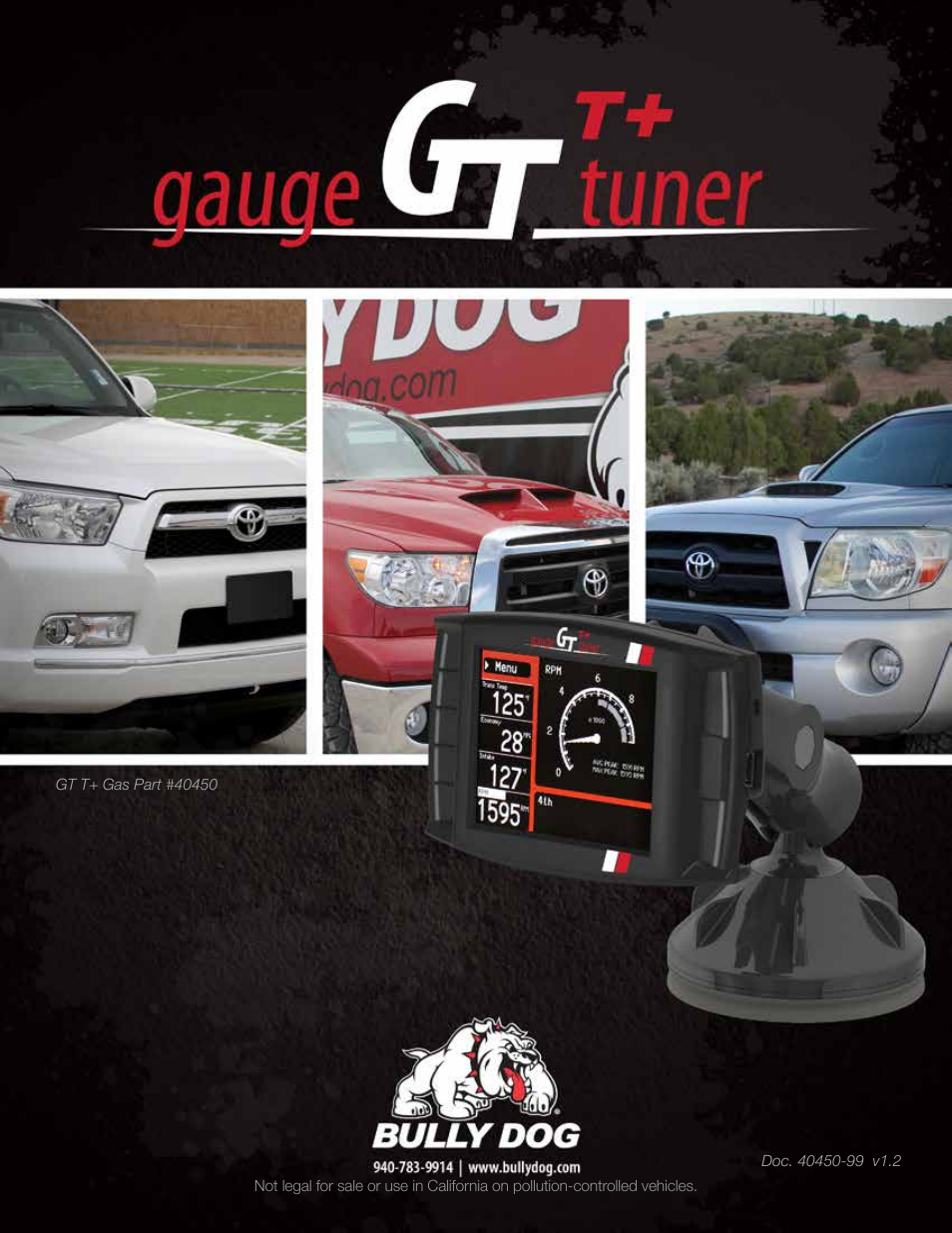 Bully Dog 40450 GTT+ User Manual | 47 pages