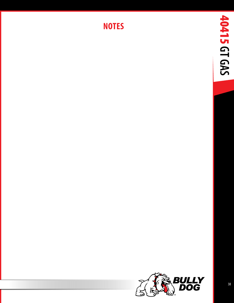 Bully Dog 40415 gauge GT Gas tuner User Manual | Page 39 / 51