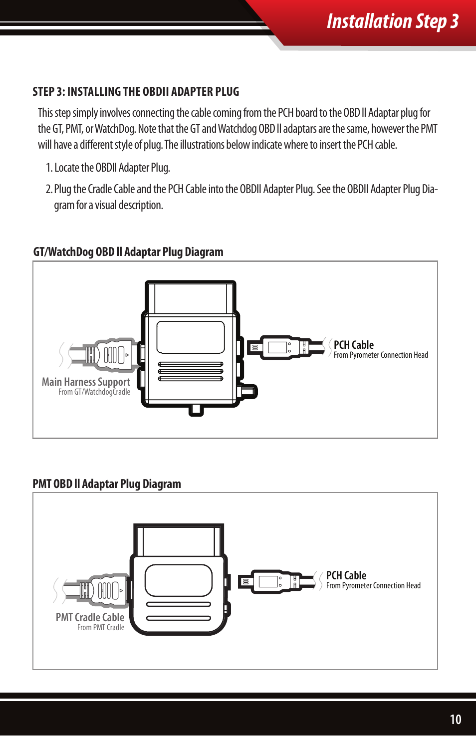 Installation step 3 | Bully Dog 40390 PCH with Pyrometer Lead User Manual | Page 11 / 16