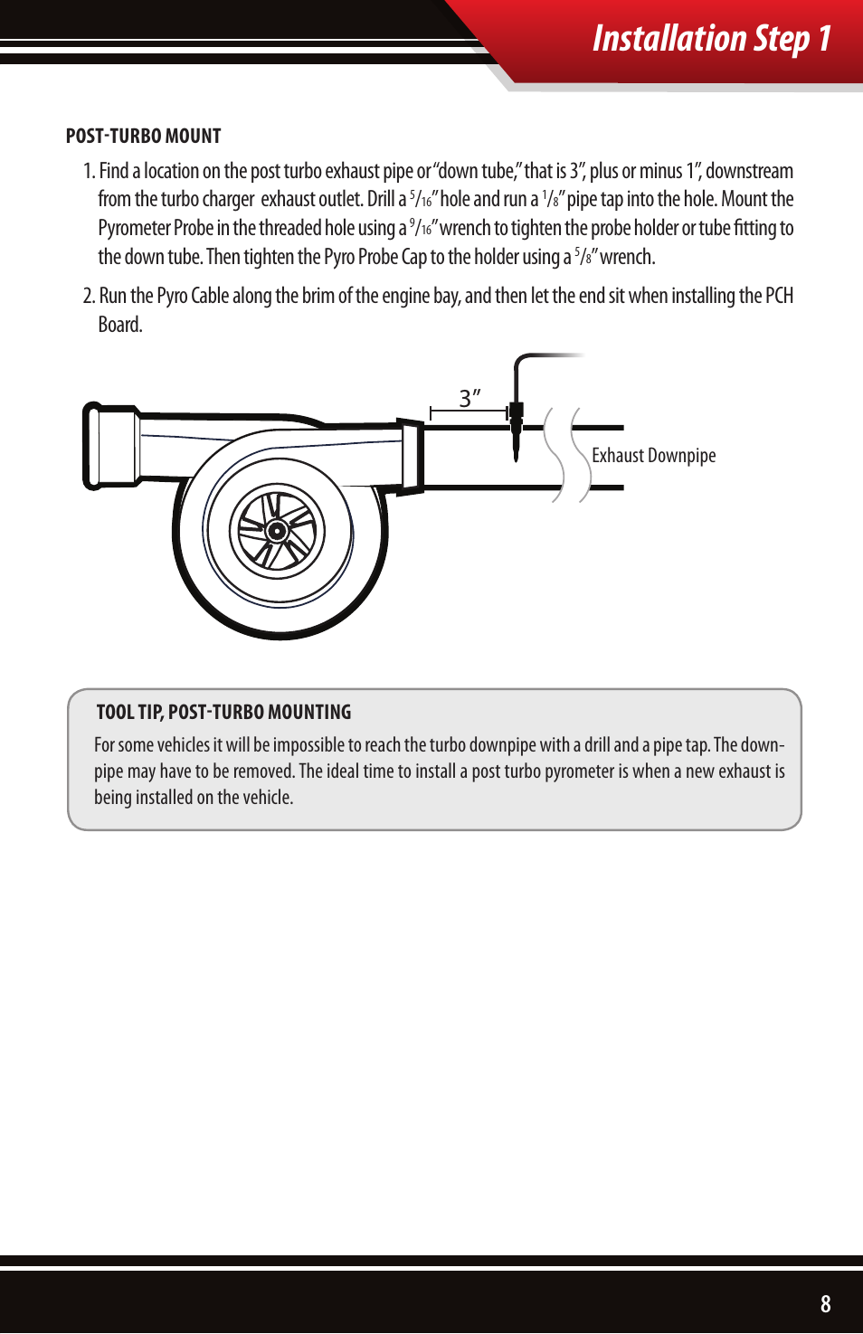 Installation step 1 | Bully Dog 40390 PCH with Pyrometer Lead User Manual | Page 9 / 16