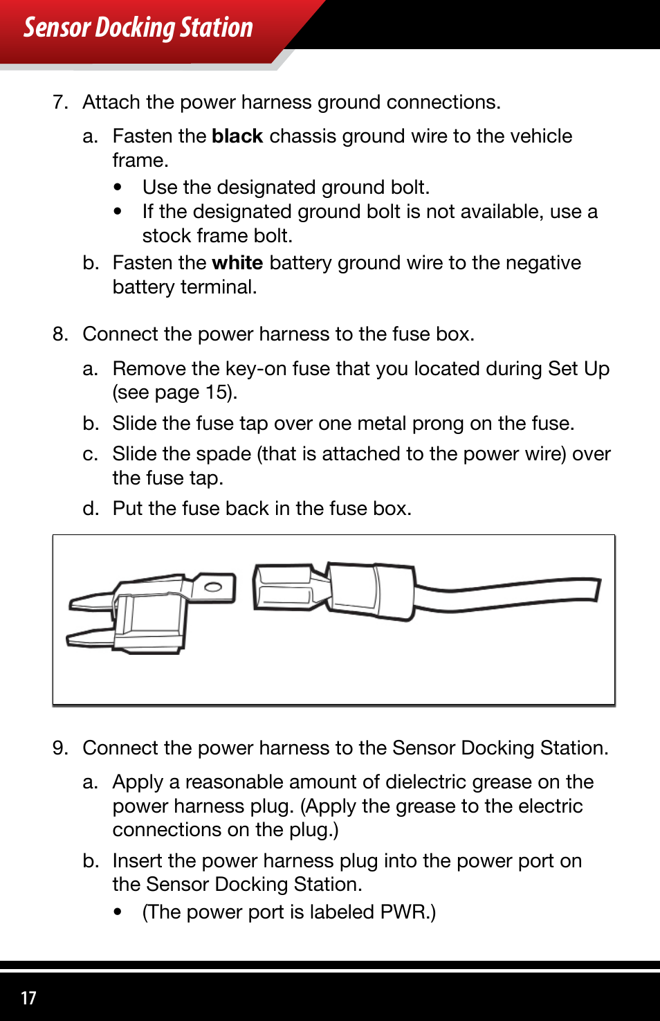 Sensor docking station | Bully Dog 4038x Sensor Docking Station User Manual | Page 18 / 40