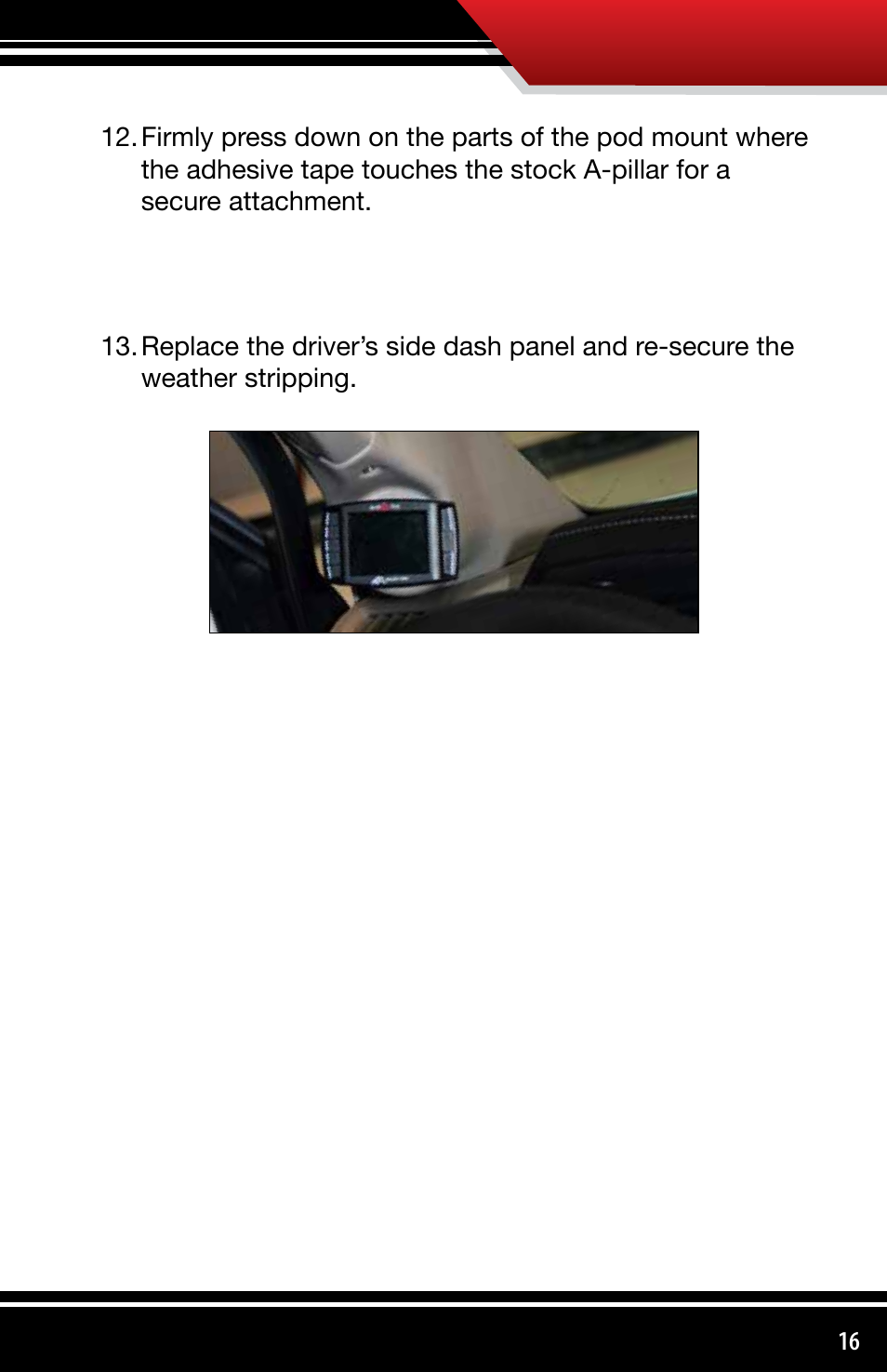 Bully Dog 3330x Custom Gauge Pods User Manual | Page 17 / 30