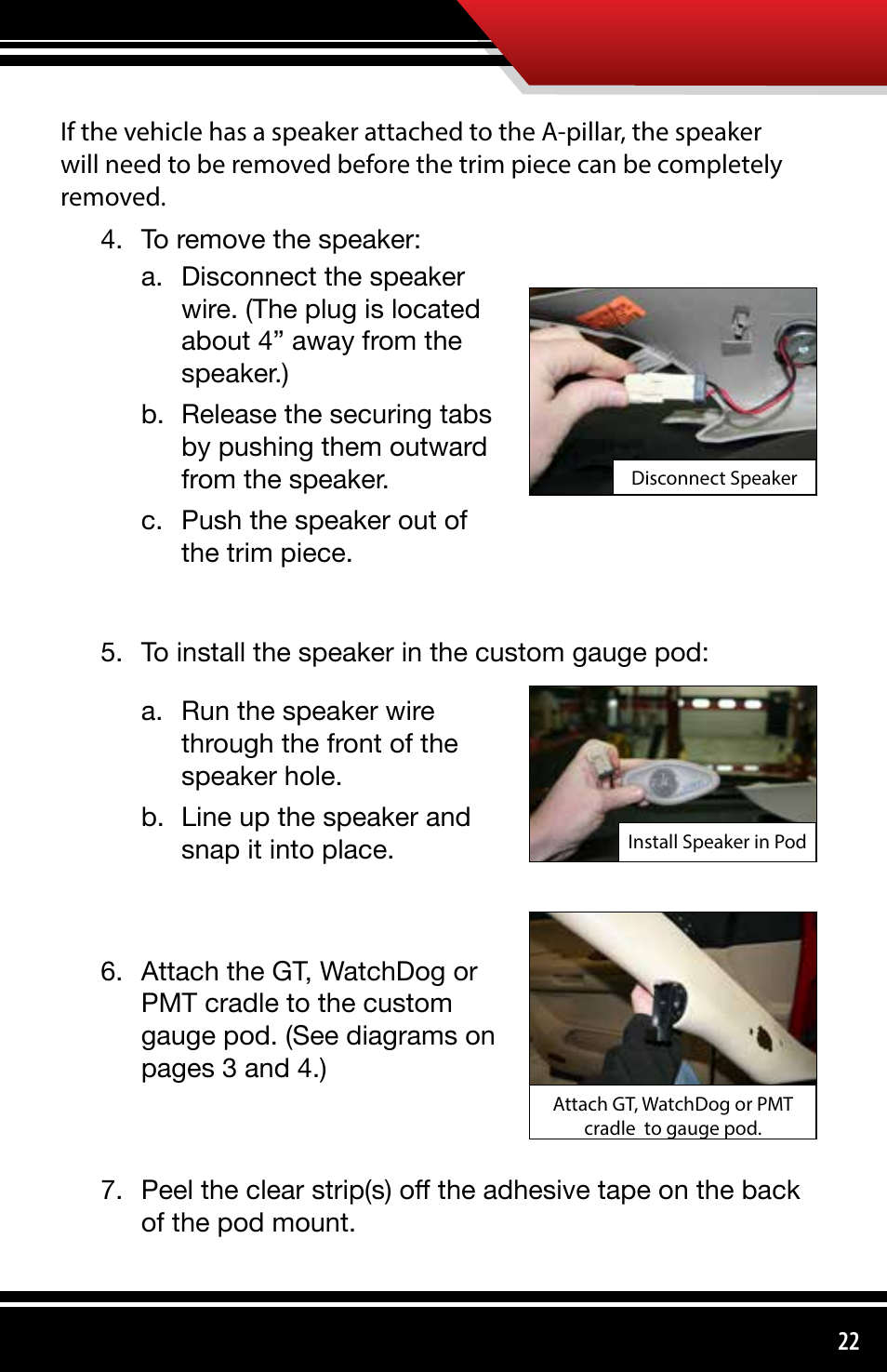 Bully Dog 3330x Custom Gauge Pods User Manual | Page 23 / 30