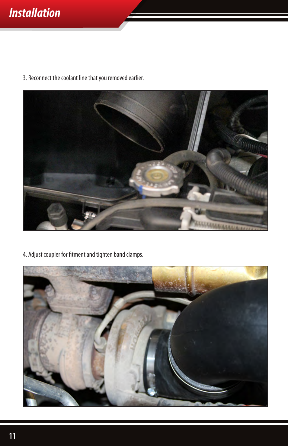 Installation | Bully Dog 52102 Rapid Flow Induction (RFI) Cold Air Intake User Manual | Page 12 / 16