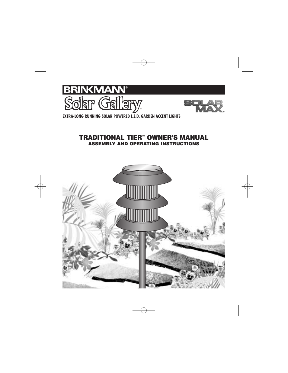 Brinkmann Solar Max 822-2507-8 User Manual | 8 pages