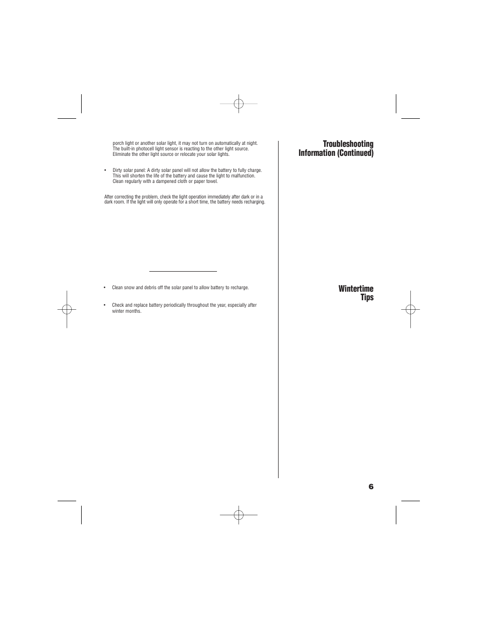 Brinkmann Solar Max 822-2507-8 User Manual | Page 7 / 8