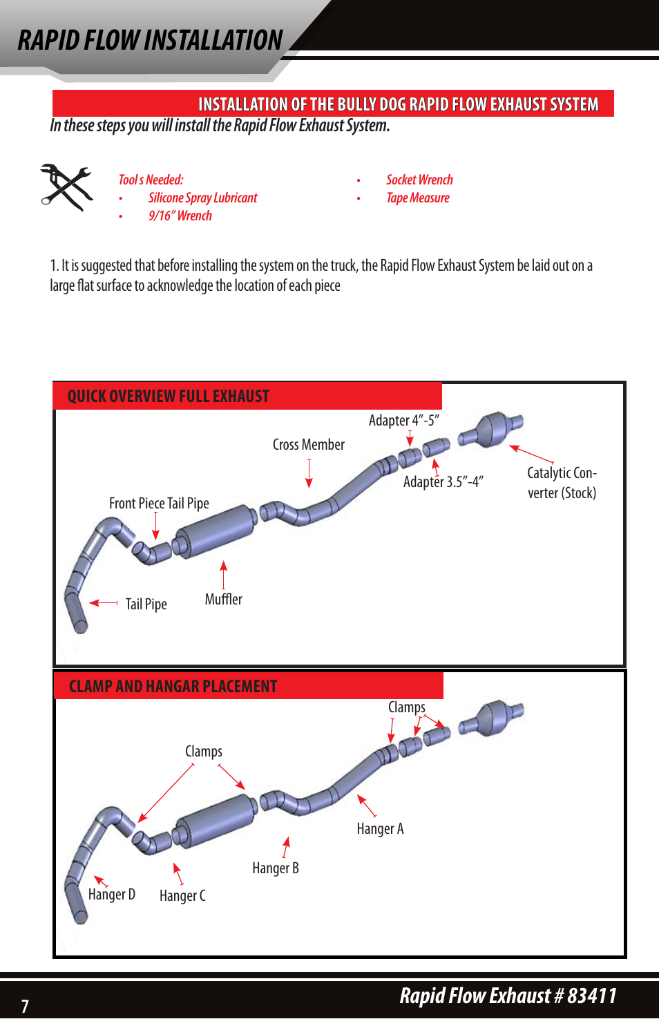 Rapid flow installation | Bully Dog 83411 Rapid Flow User Manual | Page 6 / 12