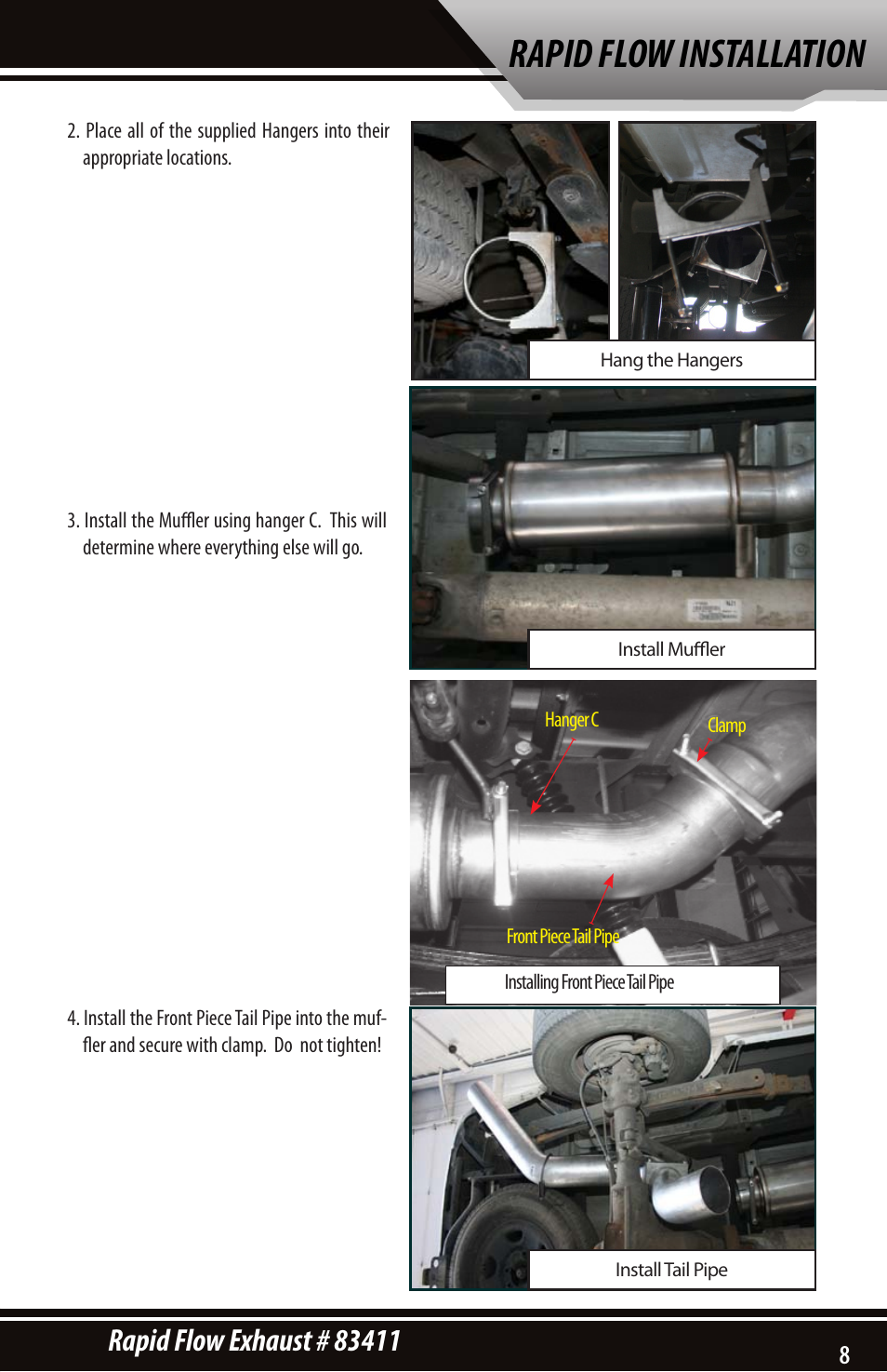 Rapid flow installation | Bully Dog 83411 Rapid Flow User Manual | Page 7 / 12