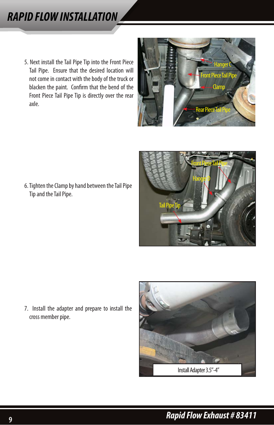 Rapid flow installation | Bully Dog 83411 Rapid Flow User Manual | Page 8 / 12