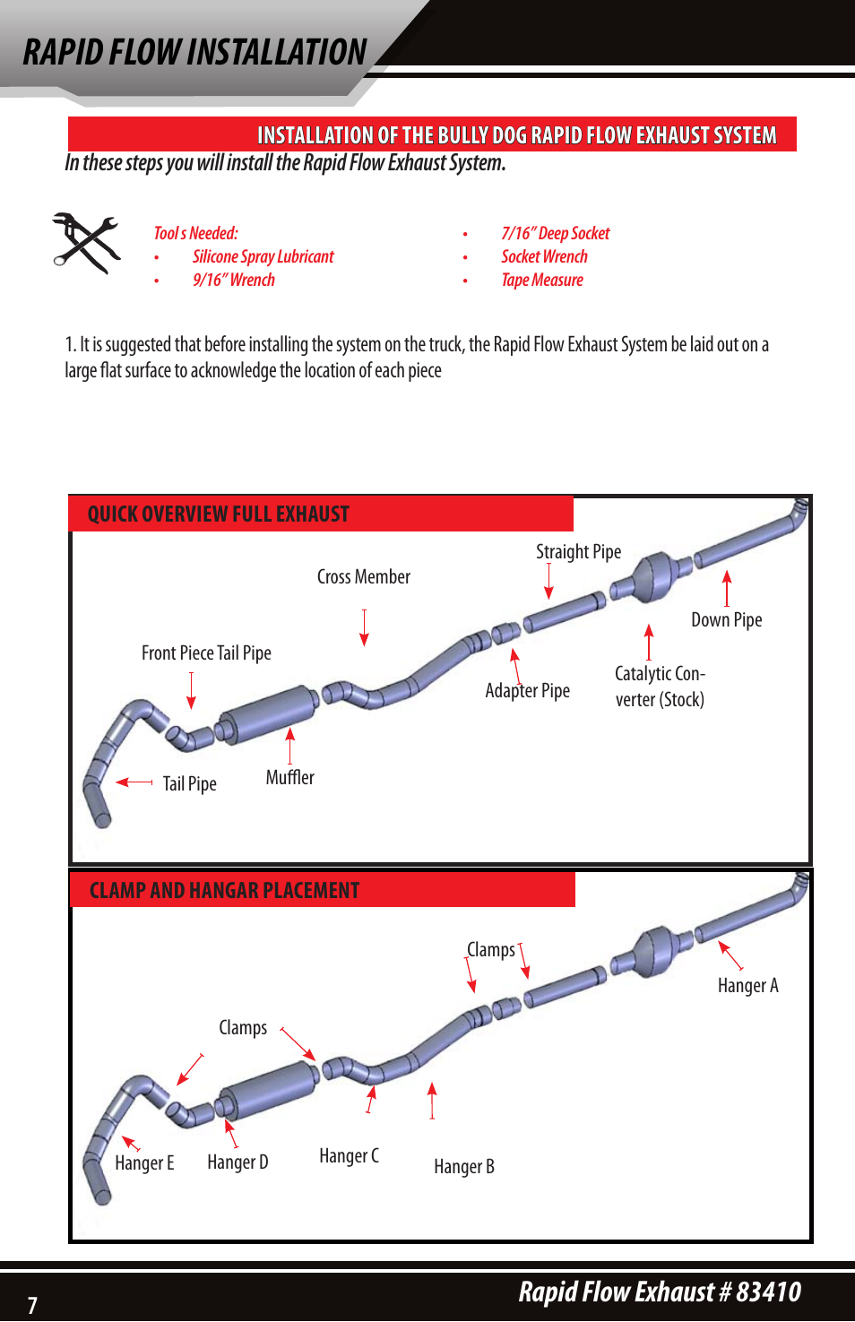 Rapid flow installation | Bully Dog 83410 Rapid Flow User Manual | Page 6 / 12