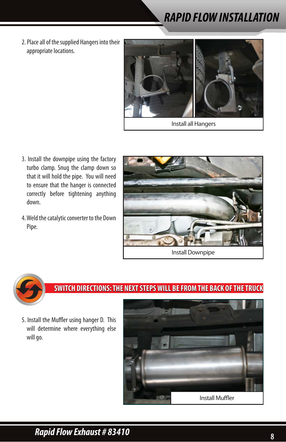 Rapid flow installation | Bully Dog 83410 Rapid Flow User Manual | Page 7 / 12