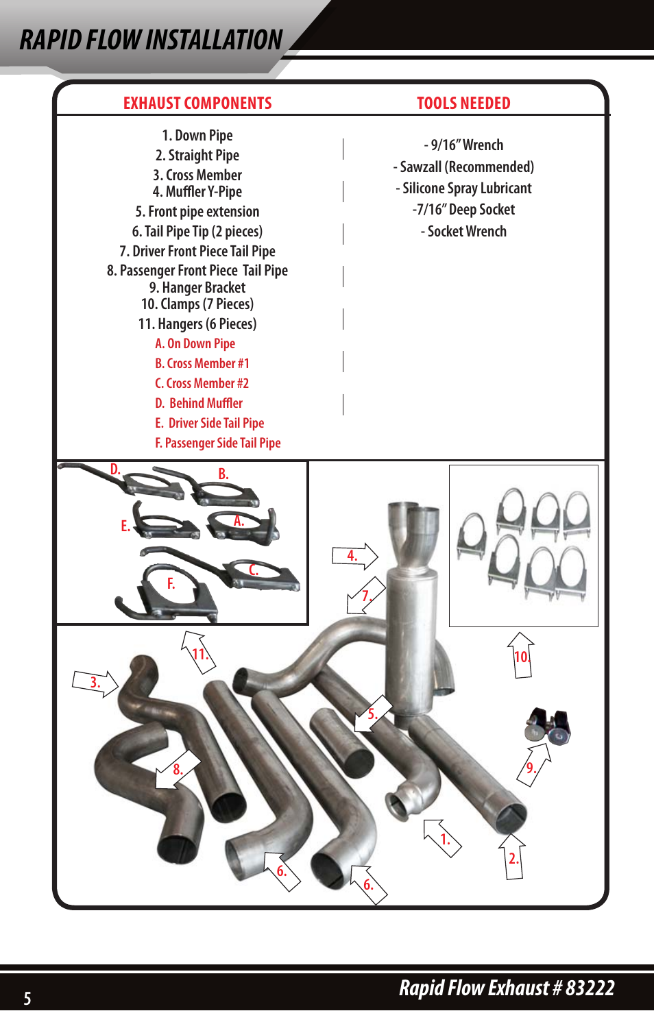 Rapid flow installation | Bully Dog 83222 Rapid Flow User Manual | Page 4 / 12