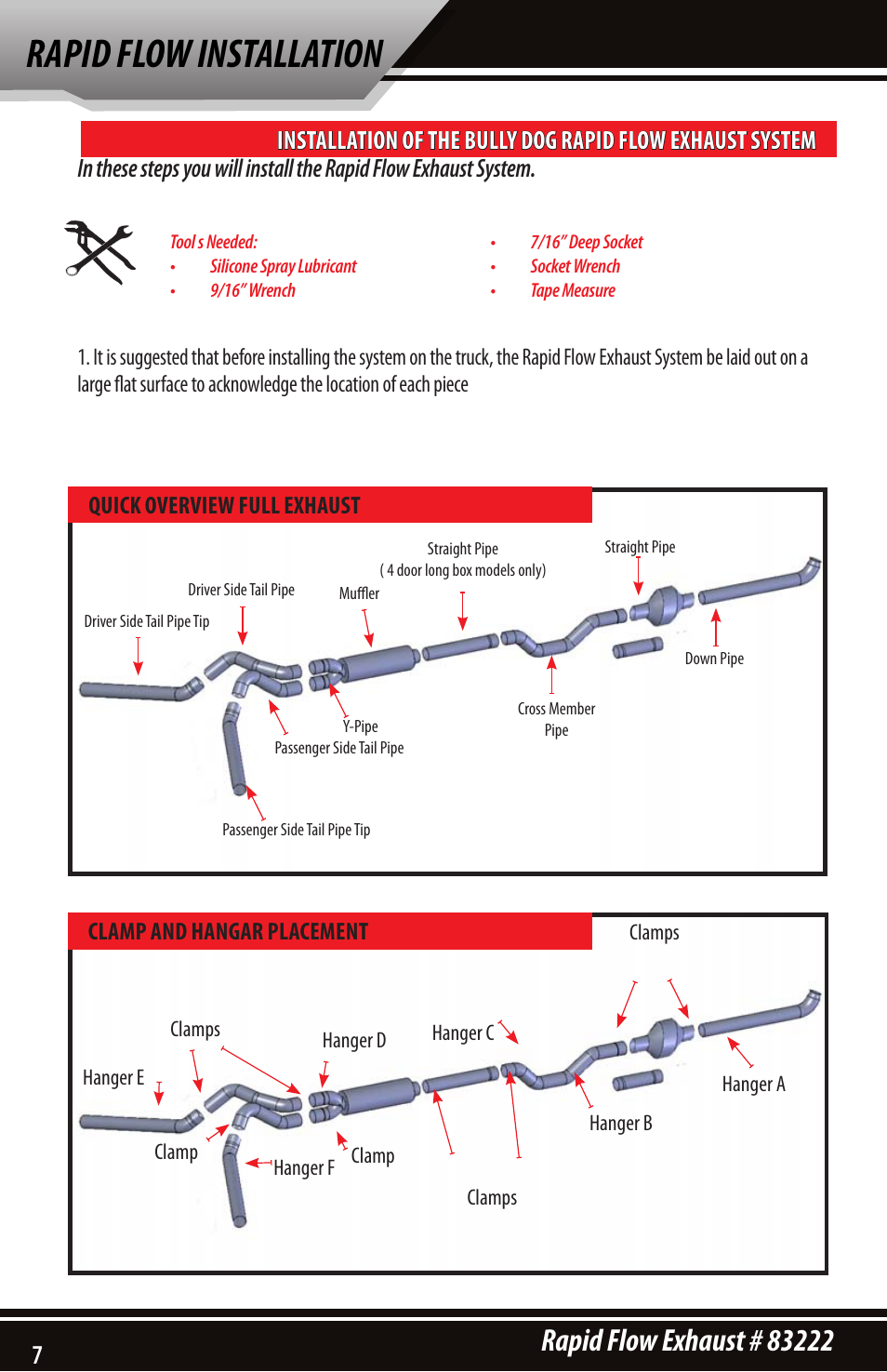 Rapid flow installation | Bully Dog 83222 Rapid Flow User Manual | Page 6 / 12