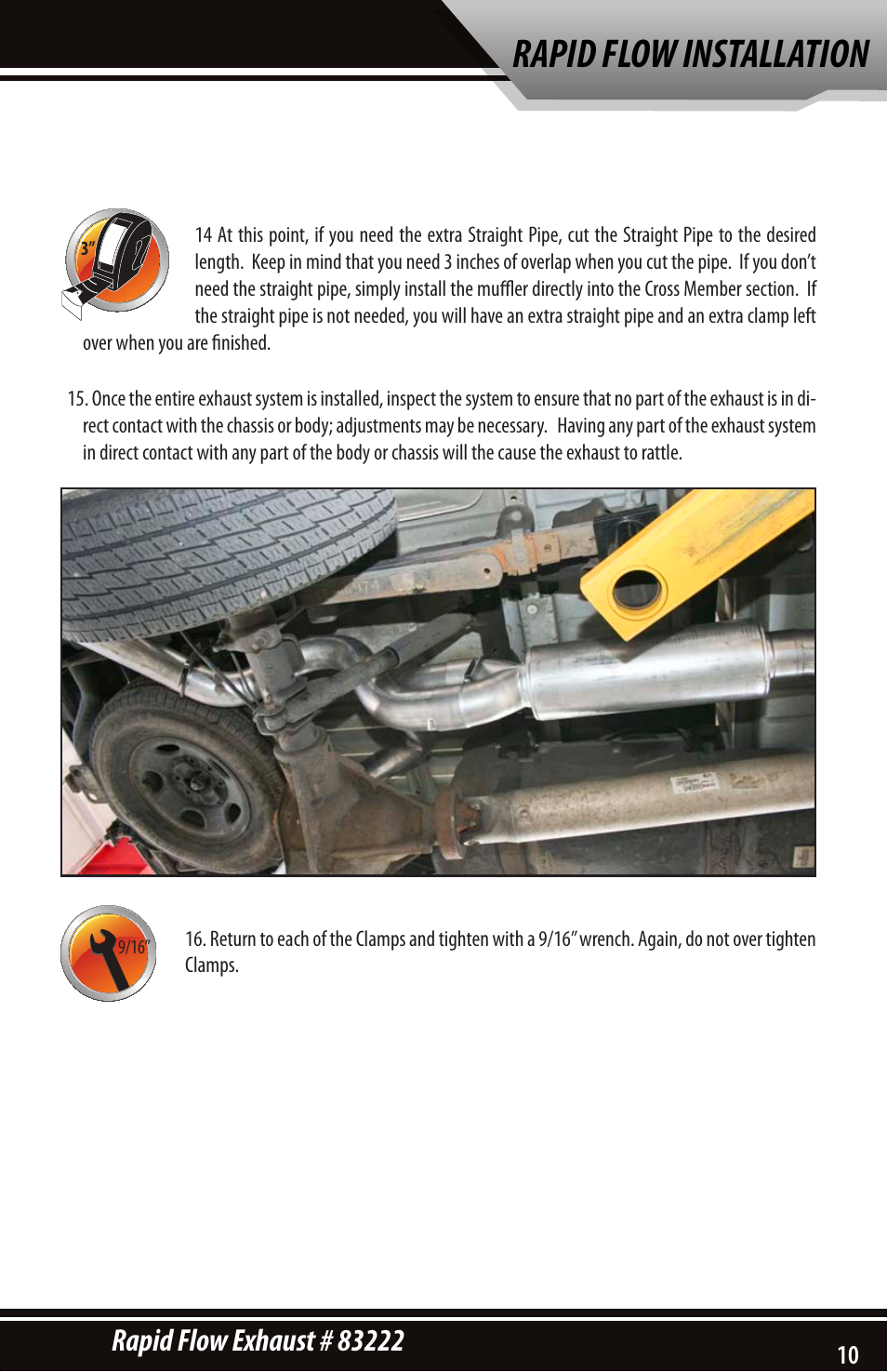 Rapid flow installation | Bully Dog 83222 Rapid Flow User Manual | Page 9 / 12