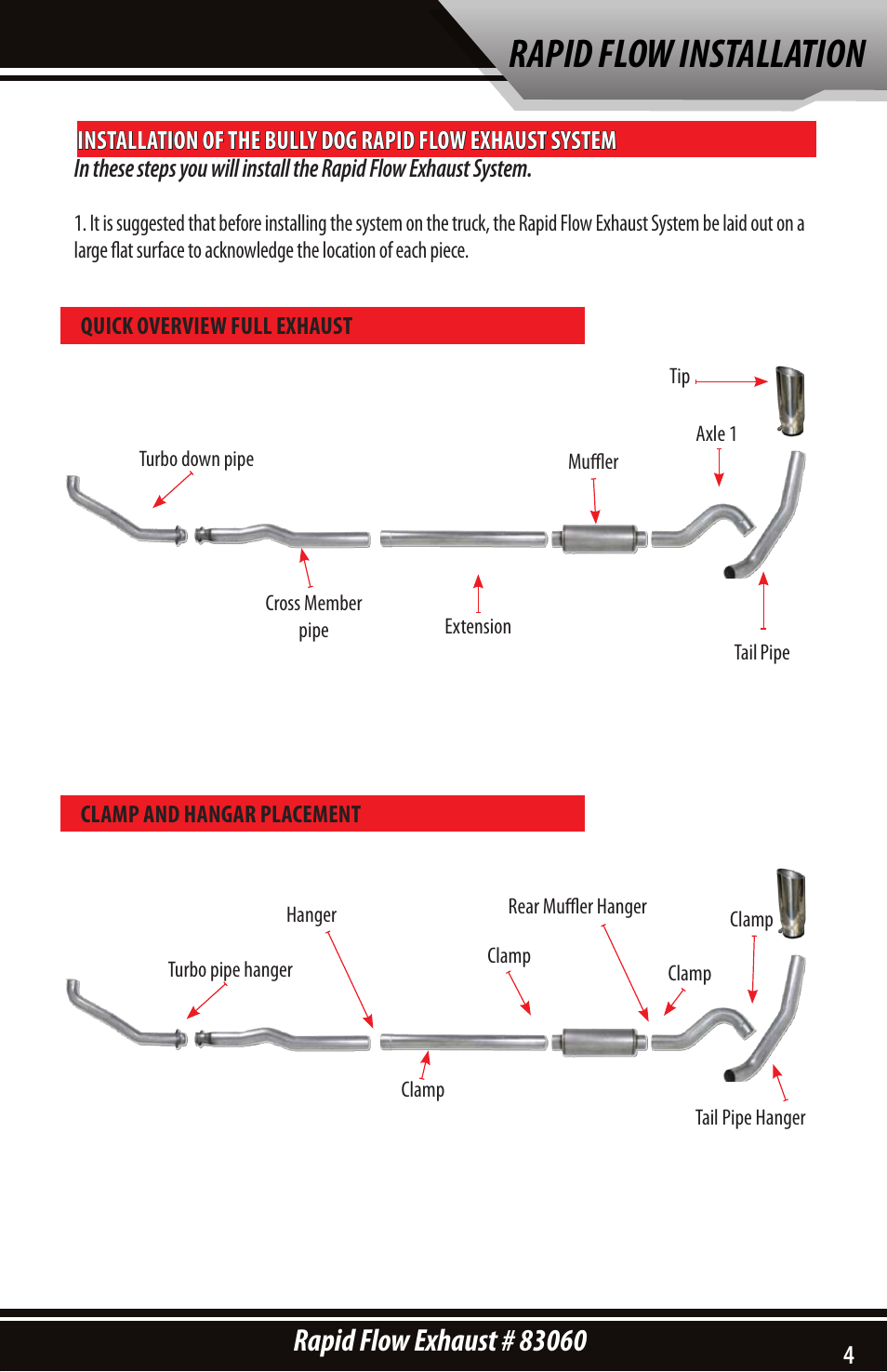 Rapid flow installation | Bully Dog 83060 Rapid Flow User Manual | Page 5 / 8