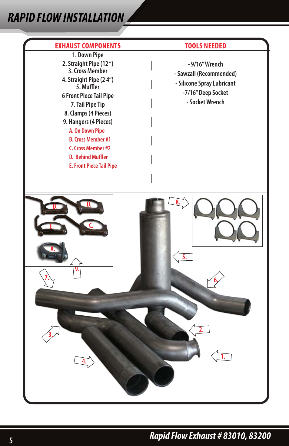 Rapid flow installation | Bully Dog 83200 Rapid Flow User Manual | Page 4 / 12