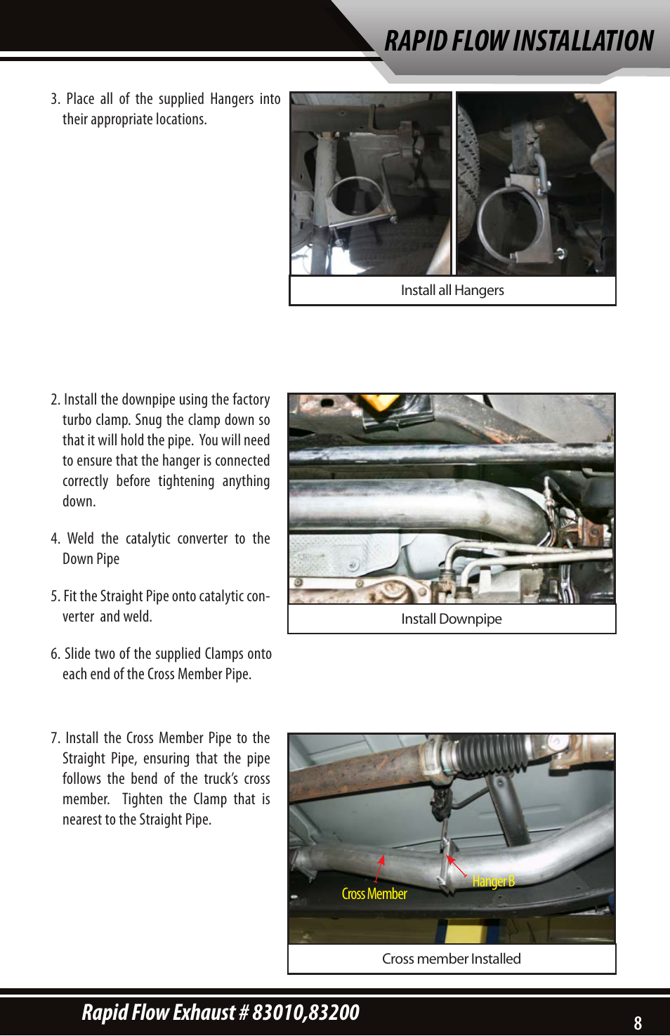 Rapid flow installation | Bully Dog 83200 Rapid Flow User Manual | Page 7 / 12