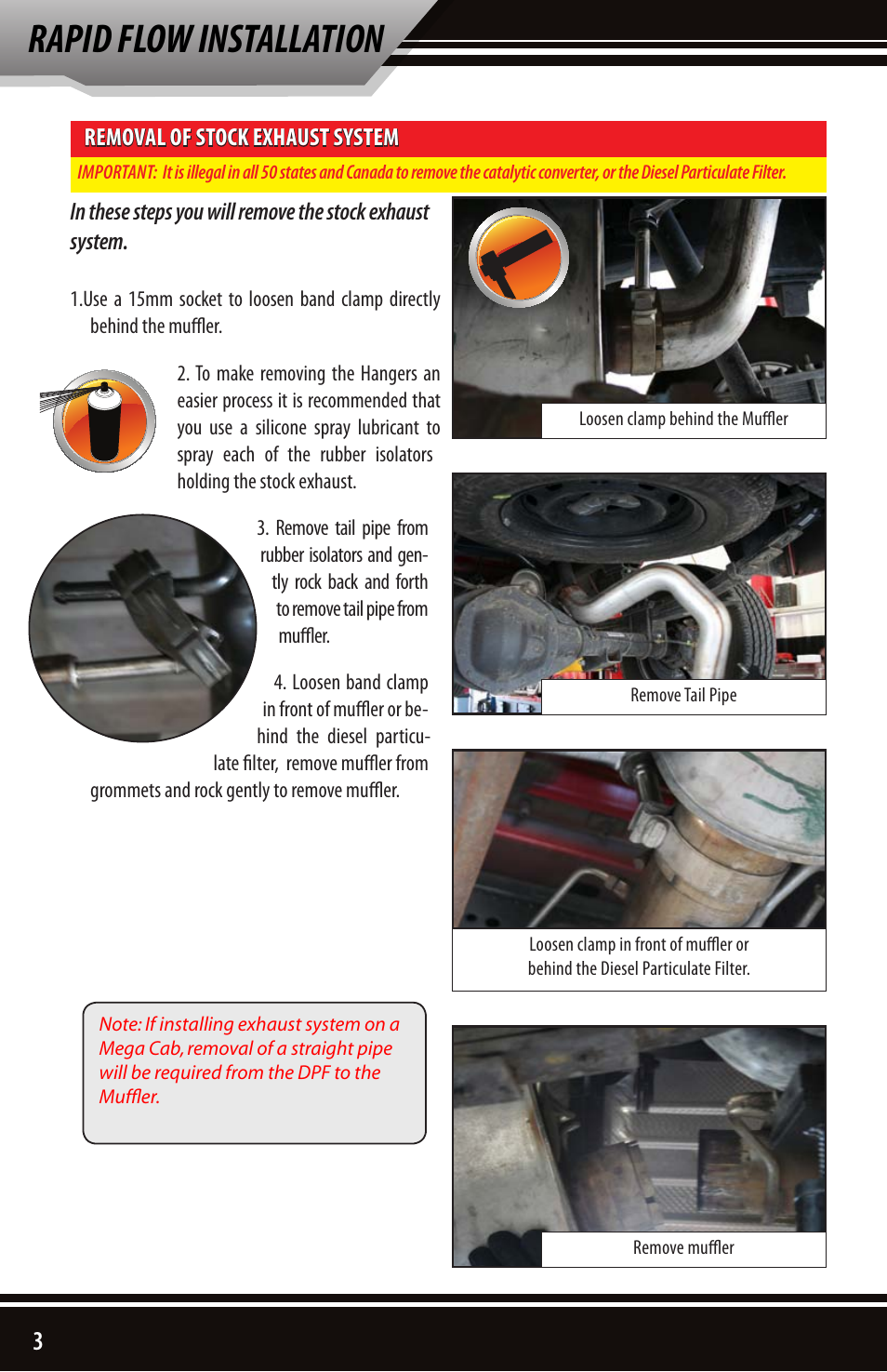 Rapid flow installation | Bully Dog 82210 Rapid Flow User Manual | Page 4 / 12