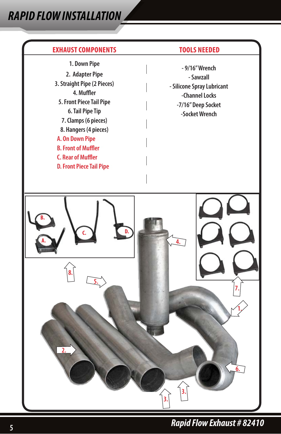 Rapid flow installation | Bully Dog 82410 Rapid Flow User Manual | Page 4 / 12