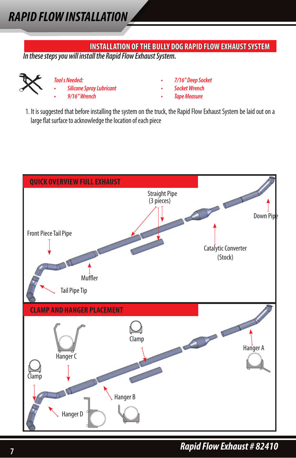 Rapid flow installation | Bully Dog 82410 Rapid Flow User Manual | Page 6 / 12