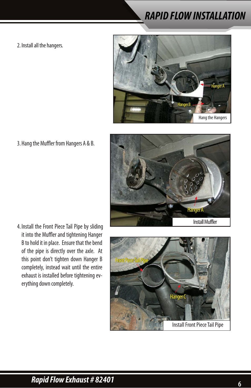 Rapid flow installation | Bully Dog 82401 Rapid Flow User Manual | Page 7 / 12