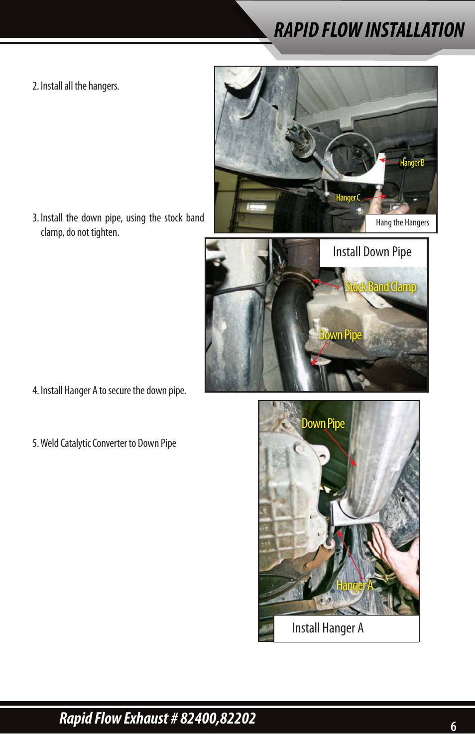 Rapid flow installation | Bully Dog 82202 Rapid Flow User Manual | Page 7 / 12